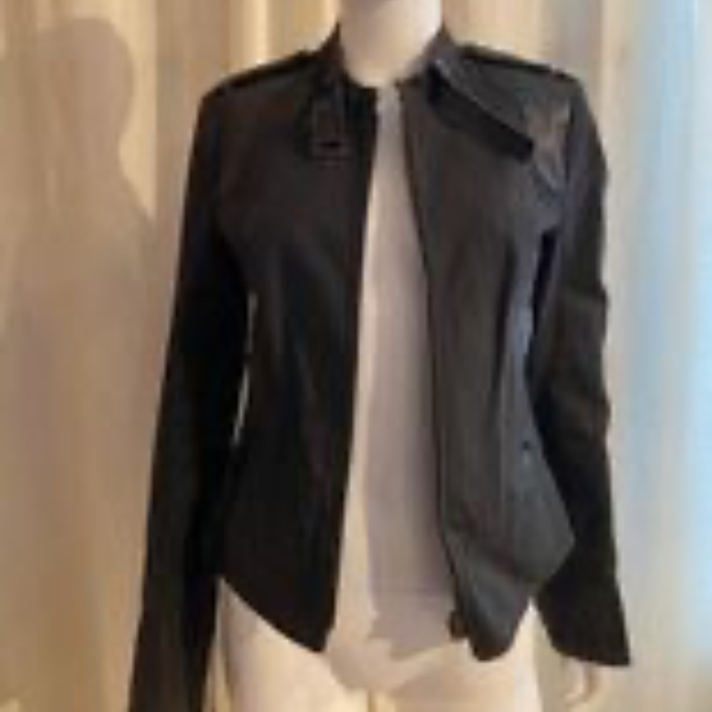 Black Jacket / blazer  style biker - Jacket noir -  Mackage
